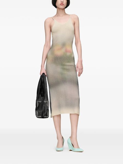 Maison Margiela cotton midi dress - Neutrals - zdjęcie produktu nr 2
