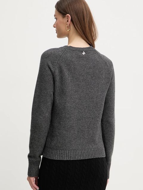 Silvian Heach sweter z domieszką wełny PICOULANE damski kolor szary GPA25233MA