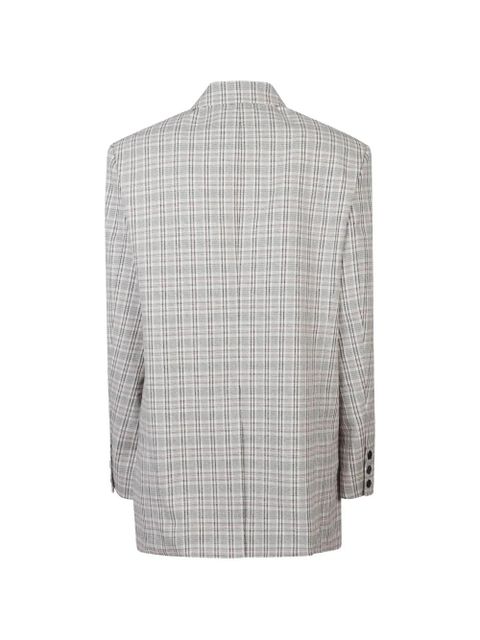 MARANT ÉTOILE checked buttoned jacket - Neutrals - zdjęcie produktu nr 2