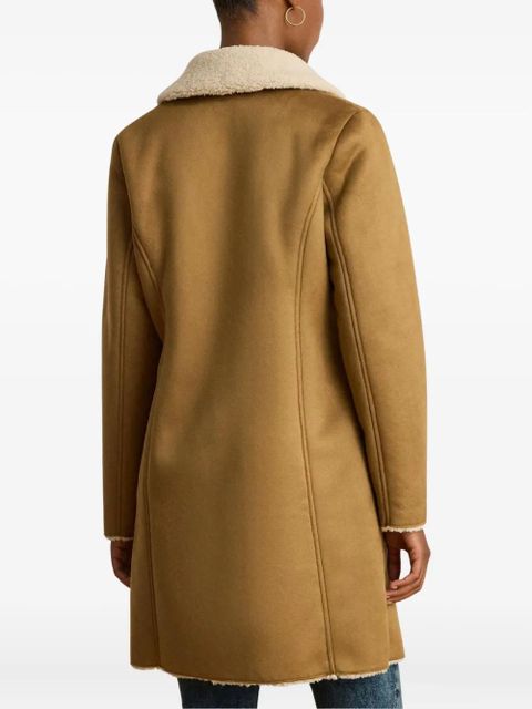 Lauren Ralph Lauren faux-fur collar coat - Brown - zdjęcie produktu nr 2