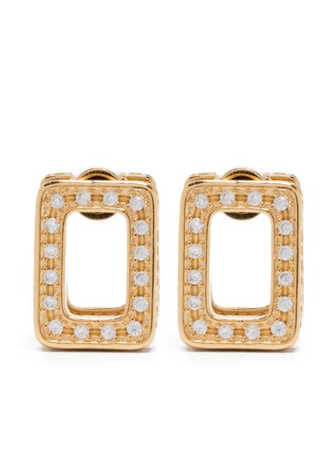 Marni square-frame diamond earring - Gold - zdjęcie produktu nr 1