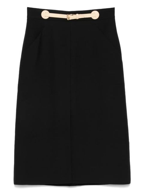Valentino Garavani buckled skirt - Black - zdjęcie produktu nr 1