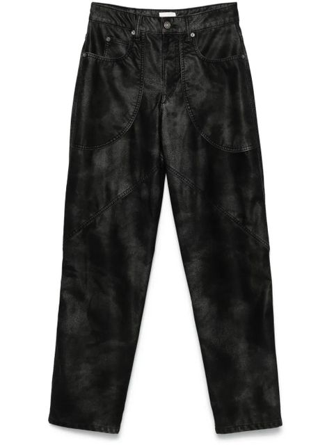 MARANT ÉTOILE Kelvina trousers - Black - zdjęcie produktu nr 1