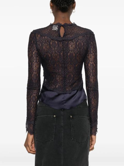 ISABEL MARANT Diem blouse - Blue