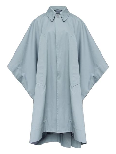 MM6 Maison Margiela collared coat - Blue - zdjęcie produktu nr 1