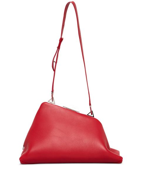 The Attico silver-tone hardware shoulder bag - Red - zdjęcie produktu nr 1