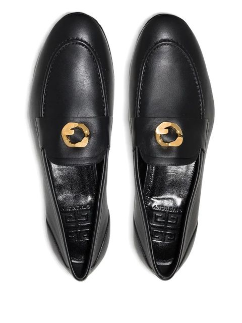 Givenchy G Chain leather loafers - Black