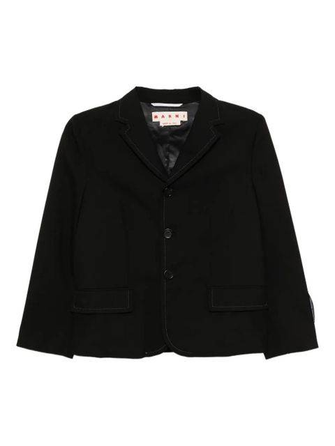 Marni single breasted tailored blazer - Black - zdjęcie produktu nr 1
