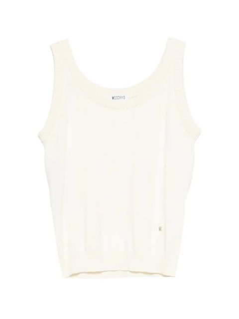 Moschino tie-side top - Neutrals - zdjęcie produktu nr 1