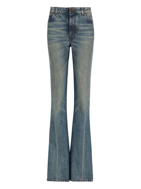 Balmain faded flared jeans - Blue - zdjęcie produktu nr 1