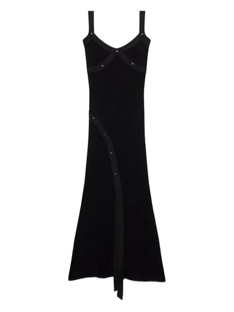 GCDS button strap dress - Black - zdjęcie produktu nr 1