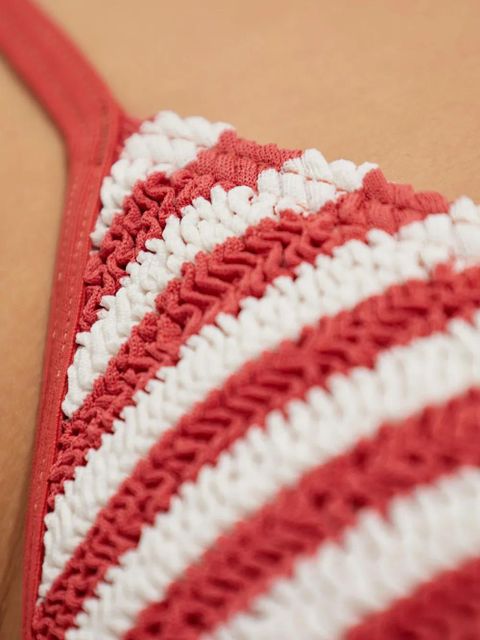 Bond-eye Luana bikini top - Red