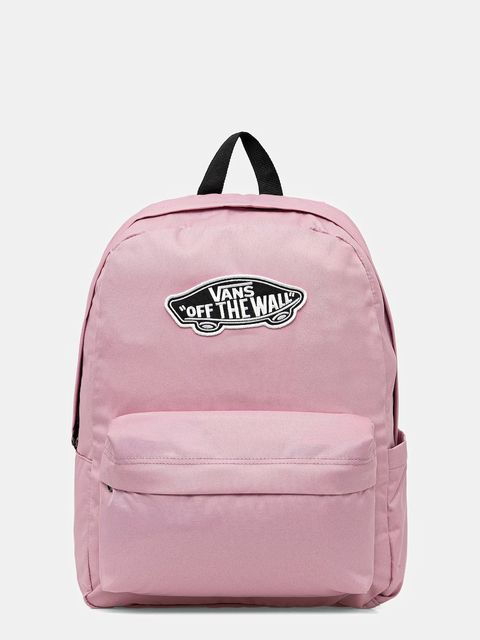 Vans plecak kolor różowy duży z aplikacją VN000H4YEN71 - zdjęcie produktu nr 1