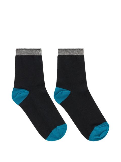 Valentino Garavani two-tone socks - Black - zdjęcie produktu nr 1