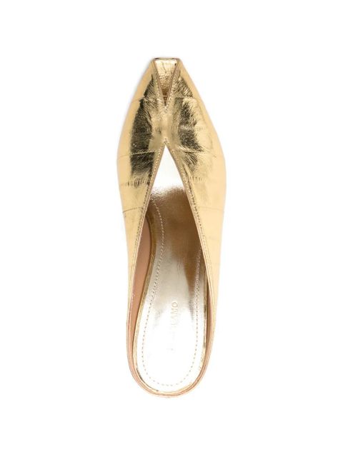 Ferragamo Alicia open-toe mules - Gold