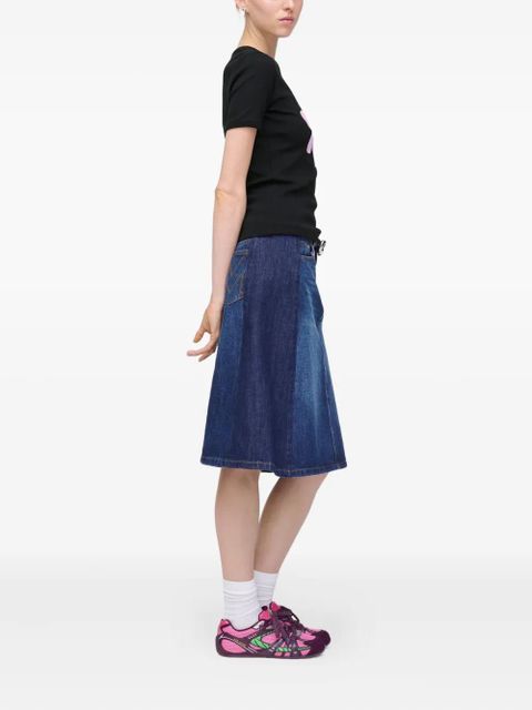 Marc Jacobs flower-embellished tee - Black - zdjęcie produktu nr 2