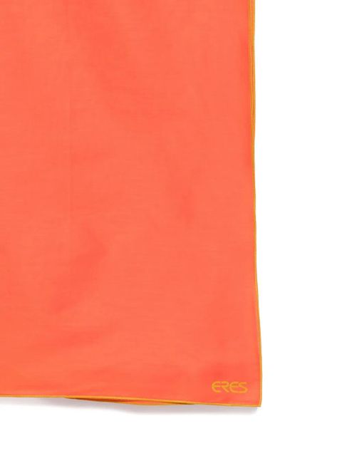 ERES Cabine contrast-trim sarong - Orange
