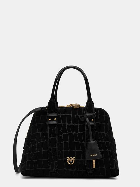 Pinko torebka zamszowa - zdjęcie produktu nr 1