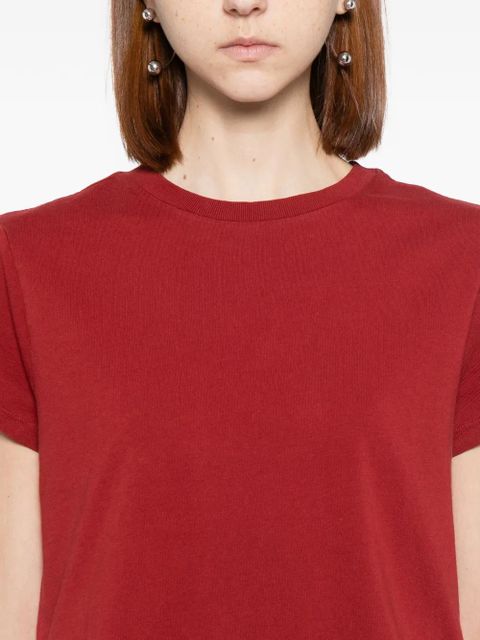 AGOLDE Adine shrunken T-shirt - Red