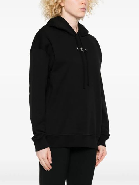 Diesel oval-D hoodie - Black