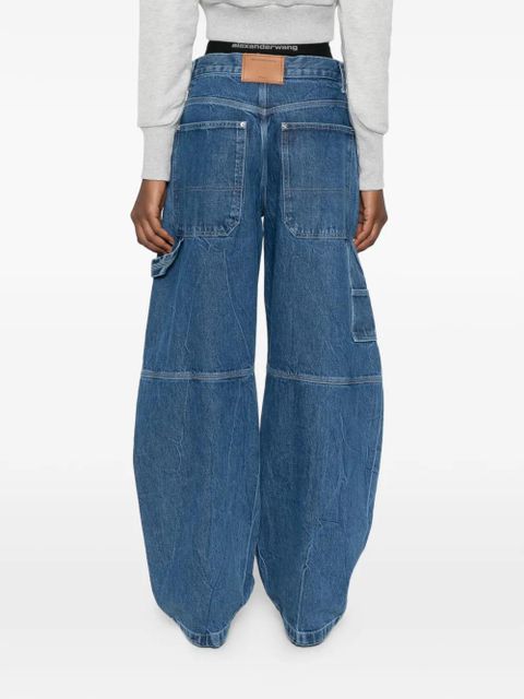 Alexander Wang carpenter-detail jeans - Blue