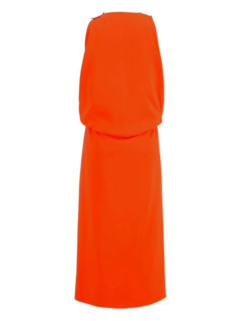 Gucci bamboo-detail midi dress - Orange