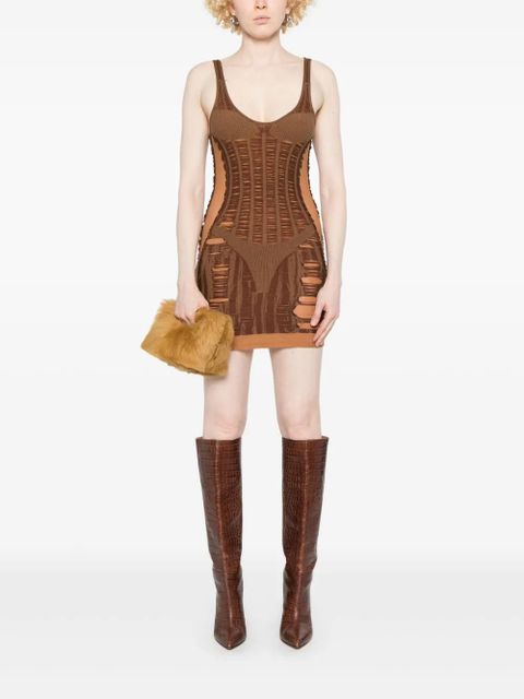 Diesel M-Calimera mini dress - Brown
