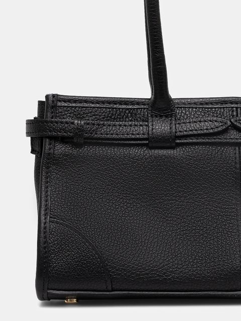 Answear.LAB torebka skórzana kolor czarny