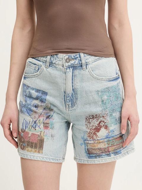 Desigual szorty jeansowe INIDAN - zdjęcie produktu nr 2