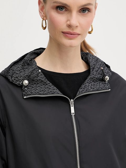 MICHAEL Michael Kors kurtka kolor szary przejściowa oversize MT520INJN3