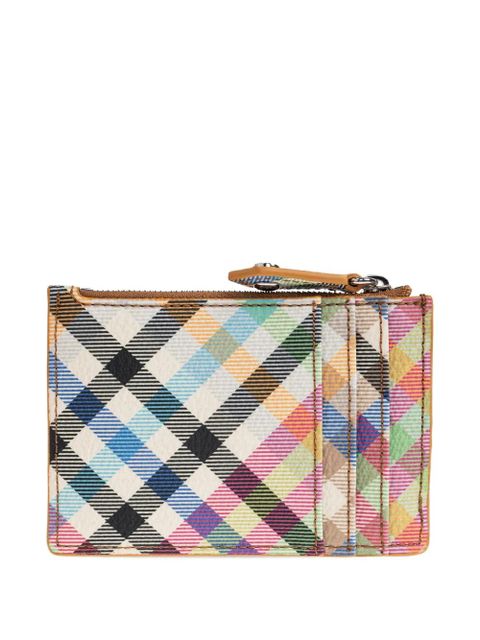 Vivienne Westwood check zip wallet - Neutrals - zdjęcie produktu nr 2