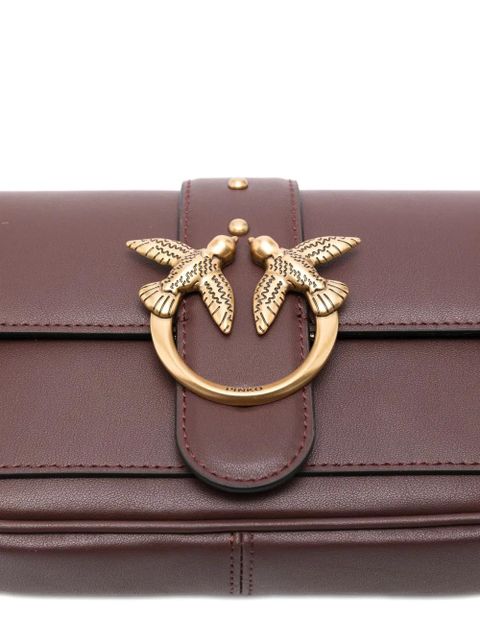 PINKO Love Bag One Simply pocket crossbody bag - Brown