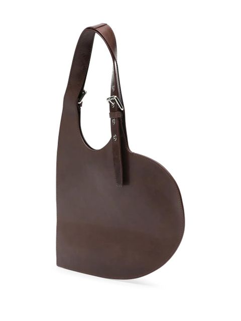 Coperni leather tote bag - Brown