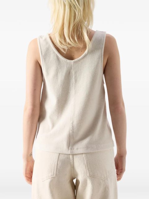 American Vintage Fuxow cotton tank top - Neutrals