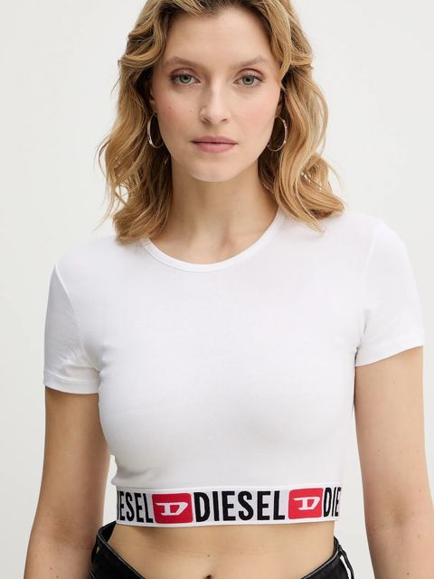 Diesel t-shirt IRMA-D-CORE damski kolor beżowy A18273.0NJAP