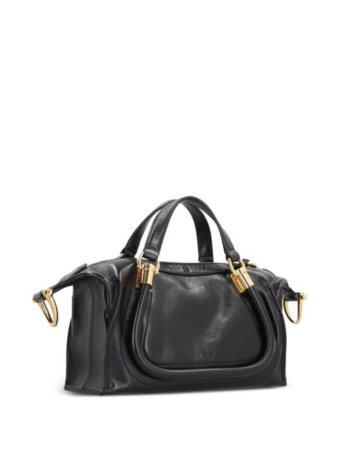 Chloé small Paraty 24 leather tote bag - Black