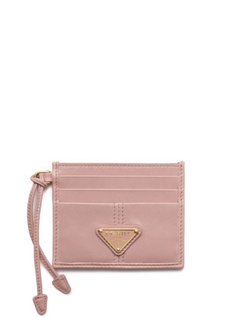 Prada leather card holder - Pink - zdjęcie produktu nr 1