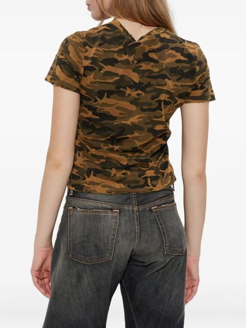 MISBHV camouflage-print T-Shirt - Brown