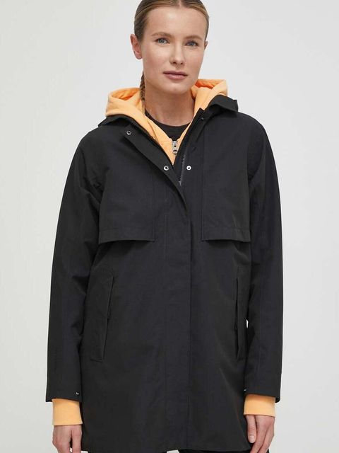 Helly Hansen kurtka przeciwdeszczowa damska kolor czarny przejściowa 54090 - zdjęcie produktu nr 1