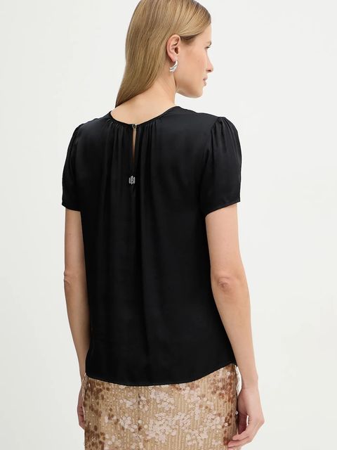 Fracomina bluzka z domieszką jedwabiu