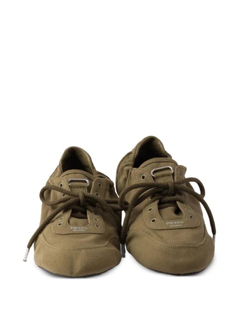 Prada Collapse canvas sneakers - Green
