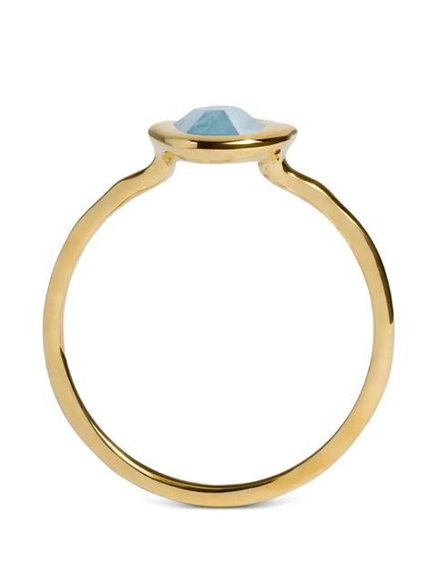 Monica Vinader Odyssey aquamarine ring - Gold - zdjęcie produktu nr 1