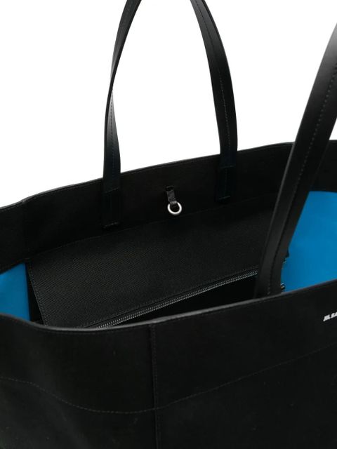 Jil Sander large Utility tote bag - Black