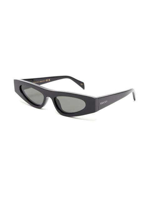 Gucci Eyewear cat-eye frame sunglasses - Black - zdjęcie produktu nr 2