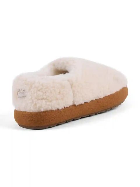 Emu Australia kapcie Aston kolor beżowy W13207 - zdjęcie produktu nr 2