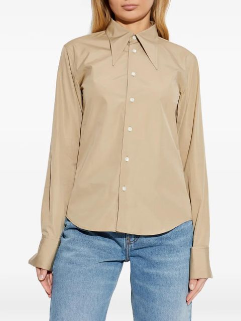 AMI Paris point-collar shirt - Neutrals