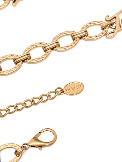 TWINSET chain lettering belt - Gold - zdjęcie produktu nr 2