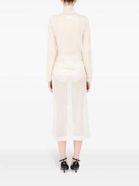 Maison Margiela silk jumper - Neutrals