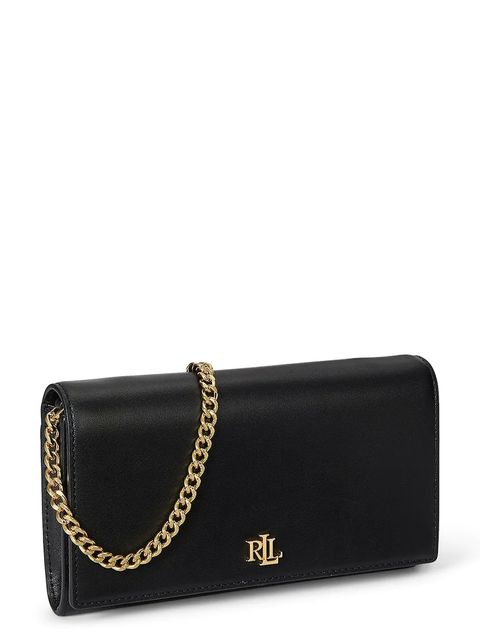 Lauren Ralph Lauren torebka skórzana kolor czarny 432980206 - zdjęcie produktu nr 2