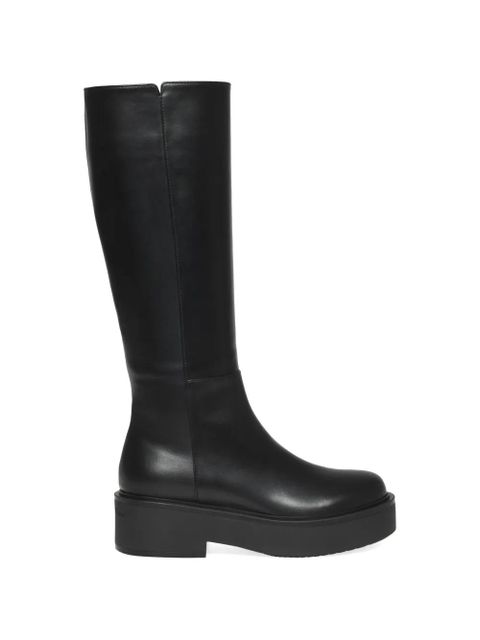 Gianvito Rossi Hiro leather boots - Black - zdjęcie produktu nr 1